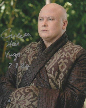 Game of Thrones - Signed by Conleth Hill (Lord Varys)