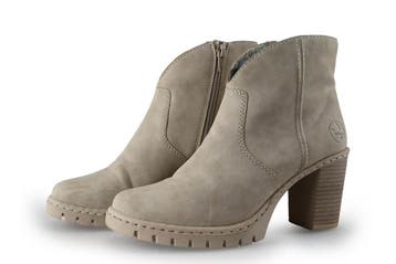 Rieker Enkellaarzen in maat 37 Beige, Kleding | Dames, Schoenen, Verzenden, Beige, Lage of Enkellaarzen, Zo goed als nieuw