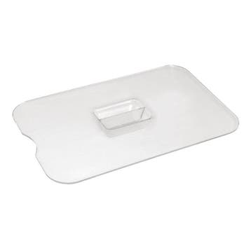 Plat deksel met lepel uitsparing voor 2L schaal Olympia, Verzenden, Nieuw in verpakking