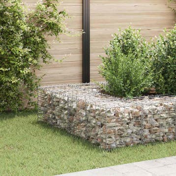vidaXL Gabion plantenbak verhoogd kubus 40x40x40 cm, Verzenden