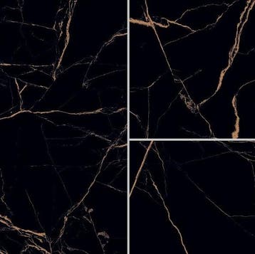 Latina Gold Black hoogglans 60x120 vloertegel en wandtegel, Ophalen of Verzenden, Nieuw
