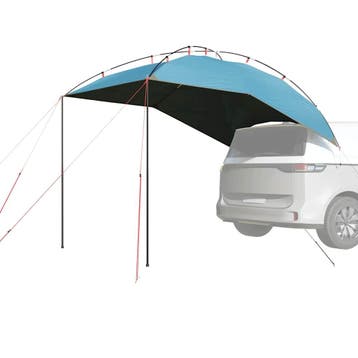 vidaXL Autotent waterdicht blauw, Verzenden