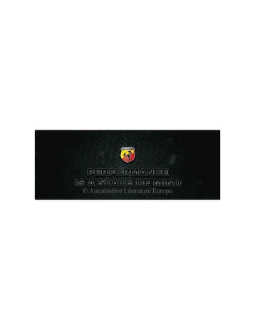 2015 ABARTH 595 / 695 BROCHURE NEDERLANDS