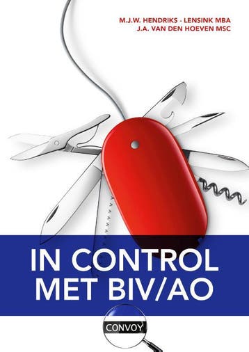 In control met BIV/AO 9789463172981 A. van den Hoeven, Verzenden, Gelezen, A. van den Hoeven