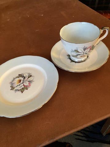 Royal Staffordshire - Service à thé (18) - White Lady -, Antiek en Kunst