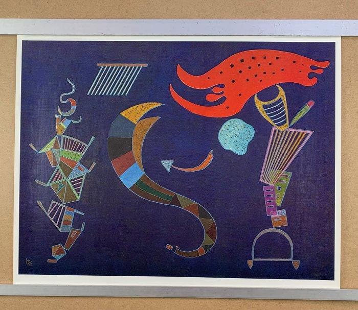 Wassily Kandinsky (after) - The Arrow, 1943 - Bauhaus, Antiquités & Art, Antiquités | Meubles | Chaises & Canapés