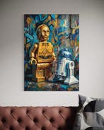 ANDSAL - R2-D2 & C-3PO LEGO Pop Art Special Limited Edition, Kinderen en Baby's, Nieuw