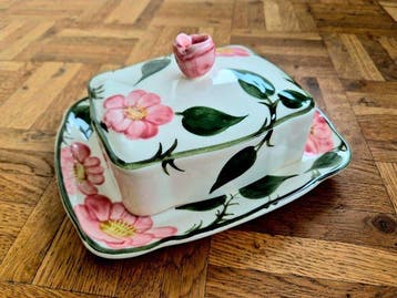Villeroy & Boch - Beurrier - Wild-Rose, Wildrose - Céramique