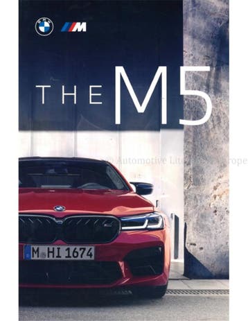 2020 BMW M5 BROCHURE NEDERLANDS