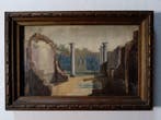École italienne (XX) - Rovine - NO RESERVE, Antiquités & Art