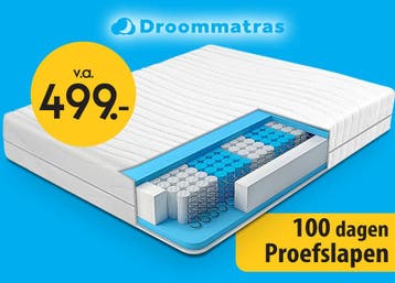 MATRAS  180 x 220 cm  - MET 7 COMFORT ZONES, Maison & Meubles, Chambre à coucher | Matelas & Sommiers, Verzenden, Matras