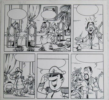 Studio Vandersteen - 1 Original page - Jerom - De, Boeken, Nieuw
