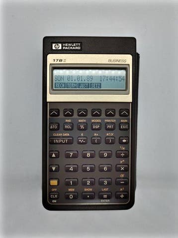 hp Hewlett Packard 17B II - Rekenmachine - 1980-1990, Nieuw