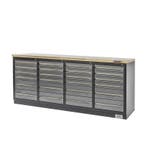 Professionele werkbank – montagetafel 215 x 70 x 95 cm. met, Ophalen of Verzenden, Nieuw