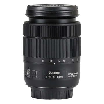 Canon EF-S 18-135mm f/3.5-5.6 IS USM met garantie, Ophalen of Verzenden