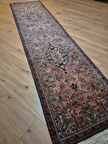 Exclusieve Ghom-stijl loper met kurkwol – elegante, Nieuw