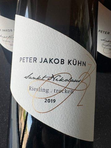 2019 Peter Jakob Kühn - Sankt Nikolaus - Rheingau Grosses, Nieuw
