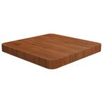 vidaXL Tafelblad vierkant 40x40x4cm behandeld eiken, Verzenden