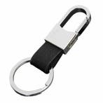 Fako Bijoux - Sleutelhanger - Metaal & PU Leer - Rond -, Verzamelen, Verzenden, Nieuw