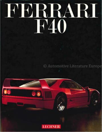 FERRARI F40, Ophalen of Verzenden