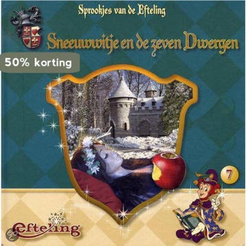 Sneeuwwitje en de zeven dwergen / Sprookjes van de Efteling, Verzenden, Jacob Grimm