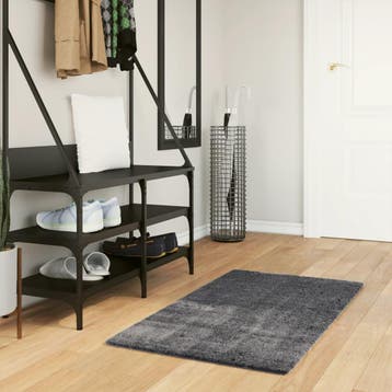 vidaXL Vloerkleed HUARTE laagpolig zacht wasbaar 60x110 cm, Verzenden