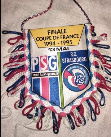 Paris Saint-Germain - Coupe de France - 1995 - Vlag/wimpel