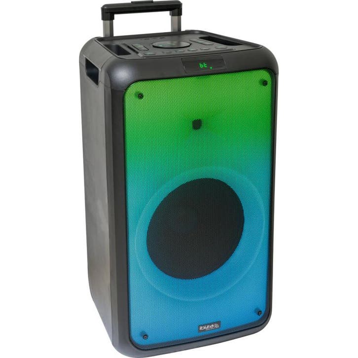 Ibiza Street Wave Max Bluetooth Luidspreker Met Licht Effect, Muziek en Instrumenten, Microfoons