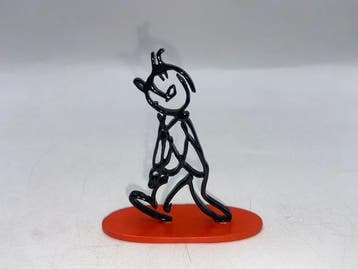 Moulinsart - Tintin - Alpha-Art 7 cm « Rouge » – Figurine en