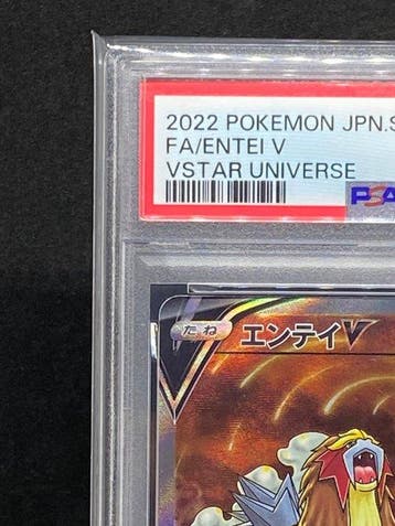 Pokémon - 1 Graded card - Entei V #213/172 SAR Foil, Full, Nieuw