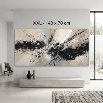 Monika Spiewak - Abstract - Oil Painting Stretched On The