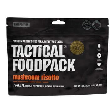 Risotto met Paddenstoelen - big portion - Tactical Foodpack, Verzenden