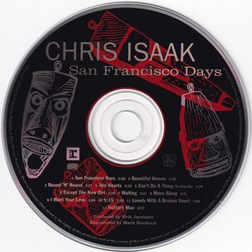 Chris Isaak - San Francisco Days, Verzenden, Gebruikt