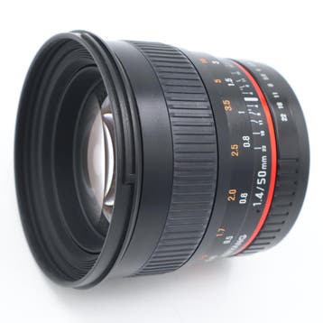 Samyang 50mm F/1.4 AS UMC Canon | Occasion, Ophalen of Verzenden