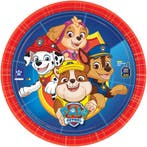Paw Patrol Borden 22,8cm 8st, Verzenden, Nieuw