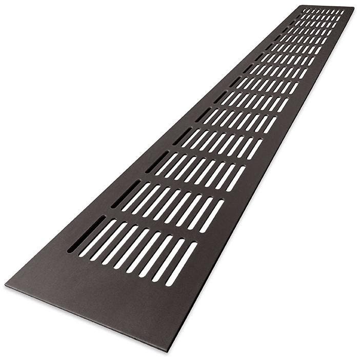 Ventilatiestrip aluminium LxH 400 x 60mm, Doe-het-zelf en Bouw, Ventilatie en Afzuiging, Nieuw, Verzenden