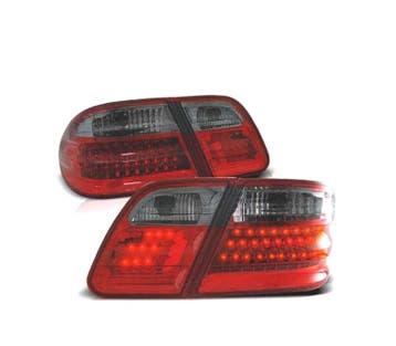 FEUX ARRIÈRE MERCEDES CLASSE E W210 95-02 LED ROUGE FUMÉ, Verzenden, Neuf