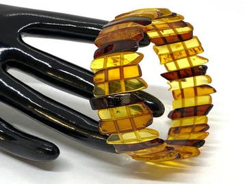 Natuurlijke Baltische Barnsteen Armband - Symfonie van