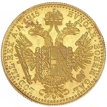 3,49 grams - Or .980 - Ducat Austria 1915 - 986‰