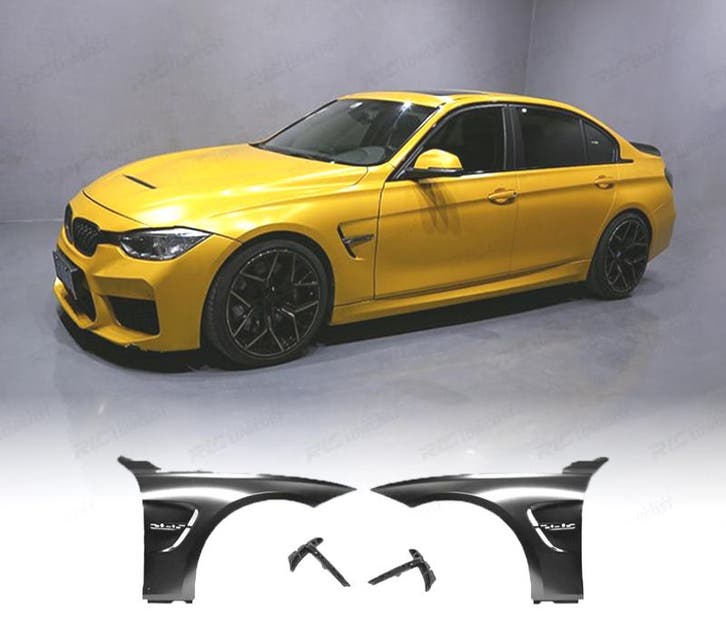 KIT 2 AILES BMW F30 F31 LOOK M4 NOIR, Autos : Pièces & Accessoires, Carrosserie & Tôlerie, Envoi