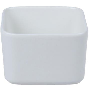 Dipschaaltjes | Porselein | Wit | 6 Stuks | 85x85x55(h)mm, Verzenden