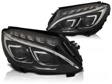 Mercedes W205 LED Koplampen | 55% korting | Retour deal, Verzenden, Gebruikt, Mercedes-Benz