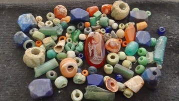 Oudegyptisch naar Romeins Glas meer dan honderd oude kralen