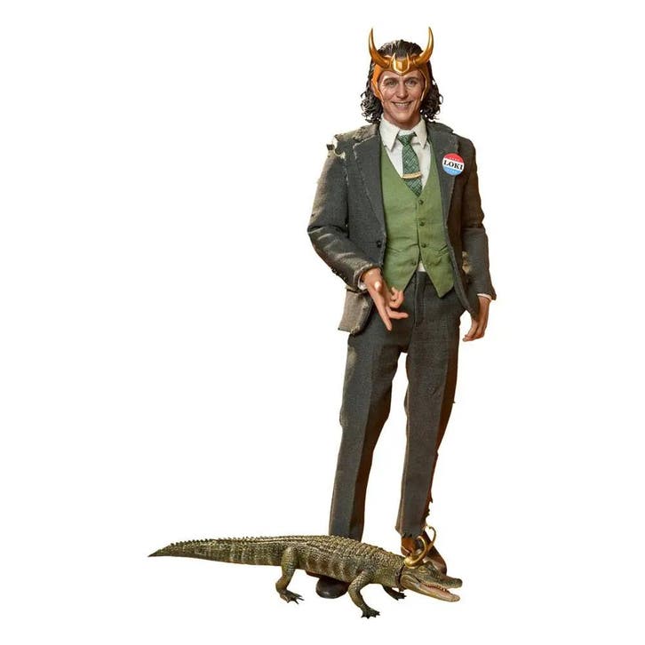 Loki Action Figure 1/6 President Loki 31 cm, Collections, Cinéma & Télévision, Enlèvement ou Envoi