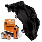 Foliatec Remklauwlakset | midnight zwart mat | 3 Komponenten, Autos : Divers, Tuning & Styling, Verzenden