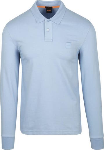 BOSS Passerby Polo Licht blauw maat Maat 52/54 (L) Heren, Vêtements | Hommes, Pulls & Vestes, Verzenden