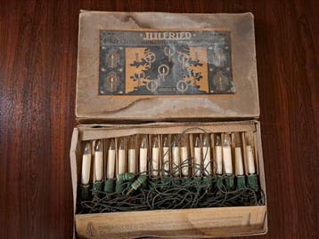 Kerstdecoratie Julius Pinsch AG - model K - Porselein, Glas,