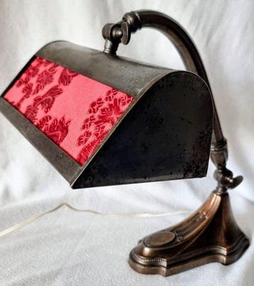 Lampe de bureau - Cuivre - Art déco extravagant