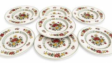Villeroy & Boch - 7 Grandes Assiettes Luxe - Tafelservies