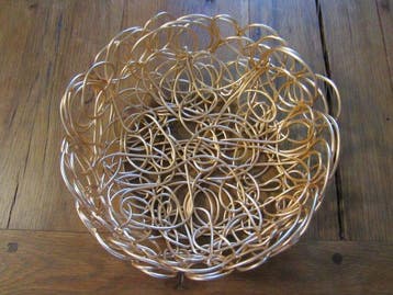 Alessi - Fratelli Campana - Kom - Nuvem - Metaal, Verguld